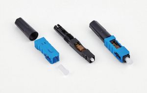 SC UPC Horizontal 53mm Fiber Optic Fast Connector