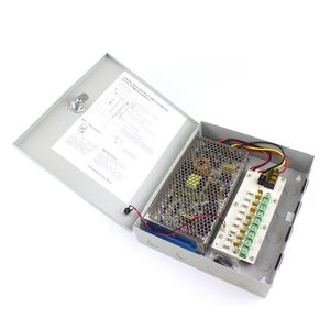 60W 120W 180W 250W 300W AC DC 4 8 9 18 Channel 12V 24V 5A 10A 15A 20A 30A CCTV Camera Distribution Board Power Supply SMPS