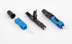 SC UPC Horizontal 60mm Fiber Optic Fast Connector