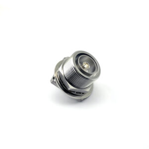 7 /16 DIN Female Straight RF Connector with 4 Hole Flange Mount