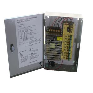 9 Channel Power Supply Box 12V 5A For CCTV Camera