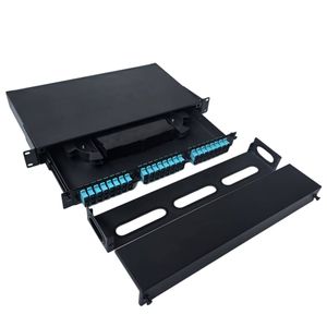 Affordable 48-Port Sliding Fiber Optic Patch Panel