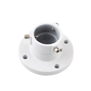 Aluminum Alloy Ball Machine Monitoring Bracket PTZ Ceiling Mount Base Flange Plate for Surveillance Dome Cameras