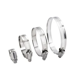 American Type Stainless Steel Throat Hoop and Hose Clamp for Pipe and Hose Clip and Stainless Steel Clip Camera Accessories