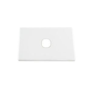 Australian Standard Single/Dual Port RJ45 Faceplate