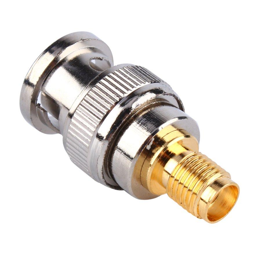 BNC Male to SMA Female Plug Coaxial Connector Adapter Adaptor