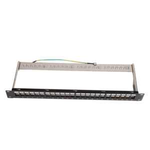 19 Inch 1U STP Blank Patch Panel with Keystone Jack