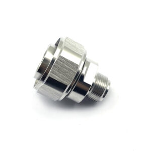 Brass 7/16 DIN Male to N Female Connector Coaxial RF Adapter