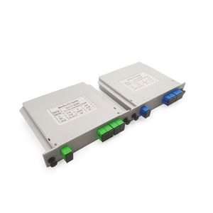 1X2 / 1X4 / 1X8 / 1X16 / 1X32 SC/APC, SC/UPC Fiber Optic PLC Splitter Cassette Type