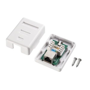 Cat5e FTP Dual Port RJ45 Junction Box