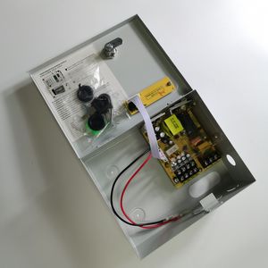 Charger CCTV DC 4 Channels 12V 5A Switching Power Supply Box