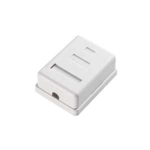 Cat6 FTP 1-Port RJ45 Surface Mount Box