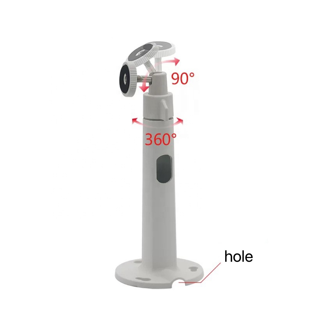 Universal Lightweight Plastic Wall/Ceiling Mount Bracket for Bullet Cameras 1299 Model CCTV Surveillance Stand