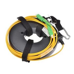 Compact Waterproof & Dustproof Hto9o07 Round Black OTDR Fiber Launch Cable Box