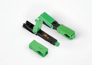SC APC 50mm Fiber Optic Fast Connector