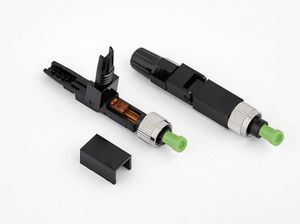 FC APC / FC UPC Crocodile Mouth Fiber Optic Fast Connector