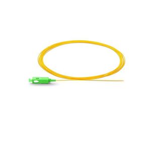 SC APC Simplex Single Mode 0.9mm Fiber Optic Pigtail