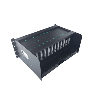 Customized High-Density Fiber Optic Distribution Frame With 12 LGX Cassettes