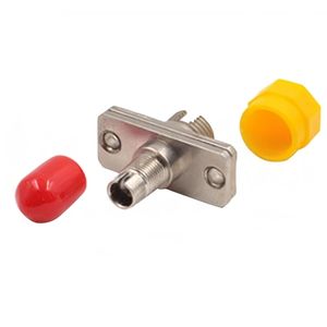 DIN To FC Simplex Fiber Optic Adapter With Threaded Coupling For Optical Networks