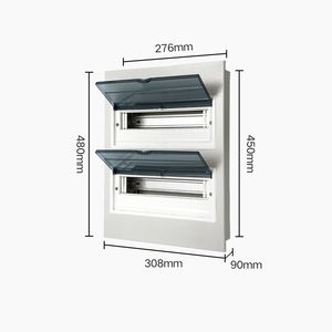 Double Row 24 Way Distribution Box For