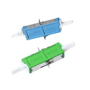 E2000 UPC APC Single Mode Simplex Fiber Optic Adapter