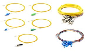 FC ST 12 Core G. 652D Fiber Optic Pigtail
