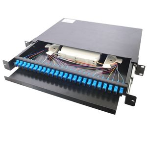 FTTH 19-Inch Sliding ODF Patch Panel With 12/24-Port