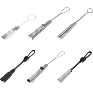 FTTH Outdoor Aerial Cable Drop Wire Clamp and Installation Accessories