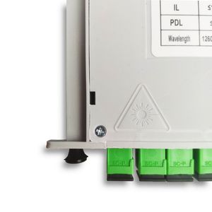 1X8 SC/APC FTTH Fiber Optic PLC Splitter LGX Box Type