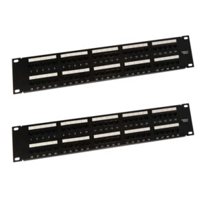 Cat3 RJ11 50 Port Voice Telephone Patch Panel