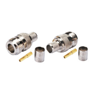 Directly N 400 600 Crimp Female Jack Crimpers Crimp Rf Coaxial Connector N Converter Brass Coax (Rf) Connecteur