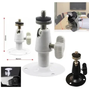 Iron Adjustable Mini CCTV Bracket And Wall Mount Bracket