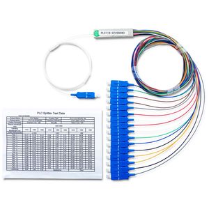 1X16 SC FTTH Fiber Optic PLC Splitter