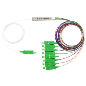 1X8 SC/APC Fiber Optic PLC Splitter Mini Module Type