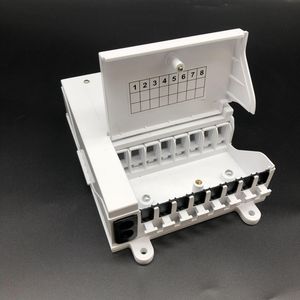1-8 Indoor Electrical Equipment Box Plastic Electric Panel Power Distribution Panel Box