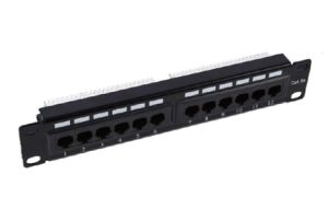 48-Port Cat5e/Cat6/Cat6A/Cat7 Rackmount Patch Panel