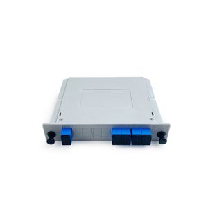 1X4 SC/UPC Fiber Optic PLC Splitter Cassette Type