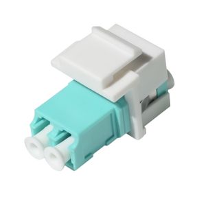 Fiber Optic Accessories Duplex Multimode LC Keystone Type Fiber Optic Adapter
