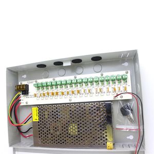 Gf250-18h-am 250W 18CH 12V CCTV Waterproof Power Supply Box Ups Power Supply Switching