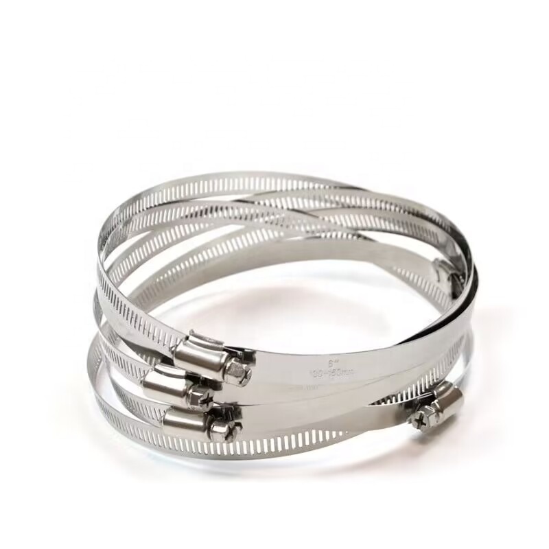 Heat Resistance Duct Hose Clamp for Pipe and Stainless Steel Hose Clamp for Tube and Hose Hoops for Pipe Camera Accessories