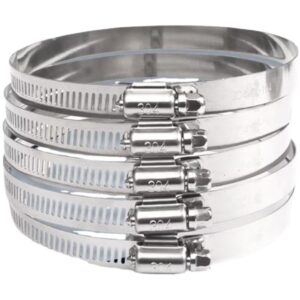 Heat Resistance Stainless Steel Hose Clamp and Pipe Throat Hoop Pipe Clamps Hose Clamp Camera Accessories
