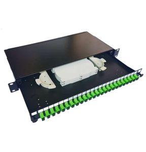 1U Fiber Optic Patch Panel