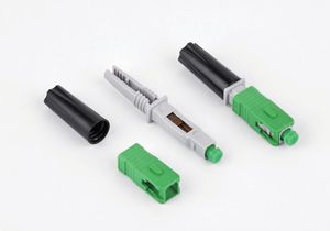 SC APC 53mm Fiber Optic Fast Connector