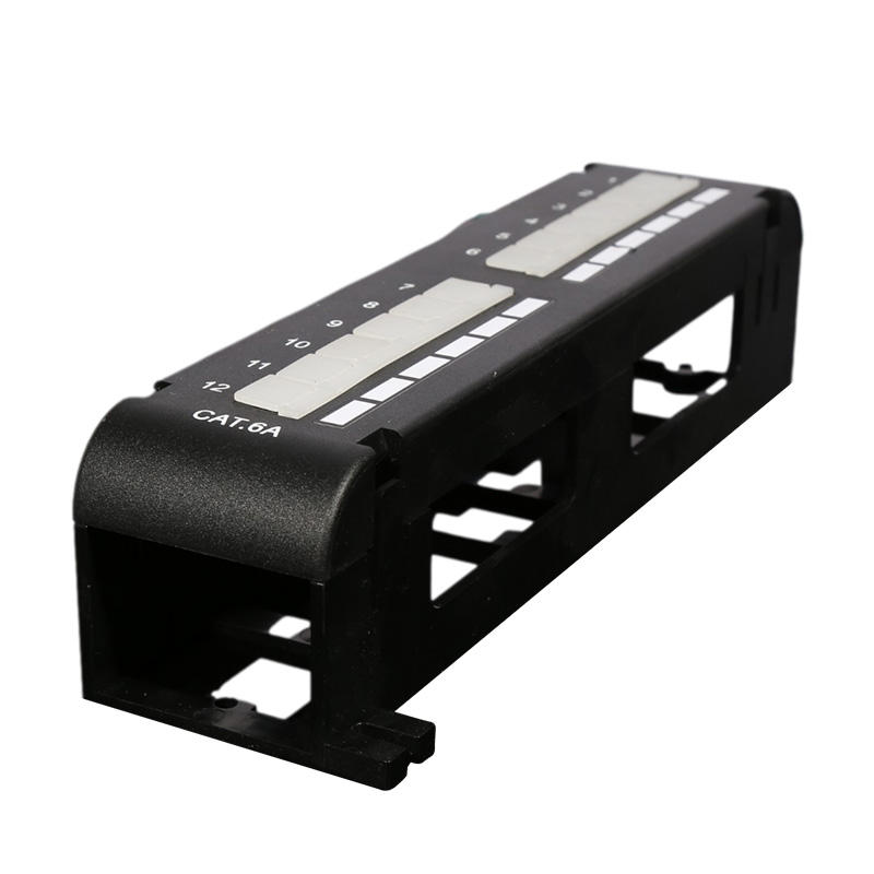 Cat6A 12 Port Wall Mount Patch Panel