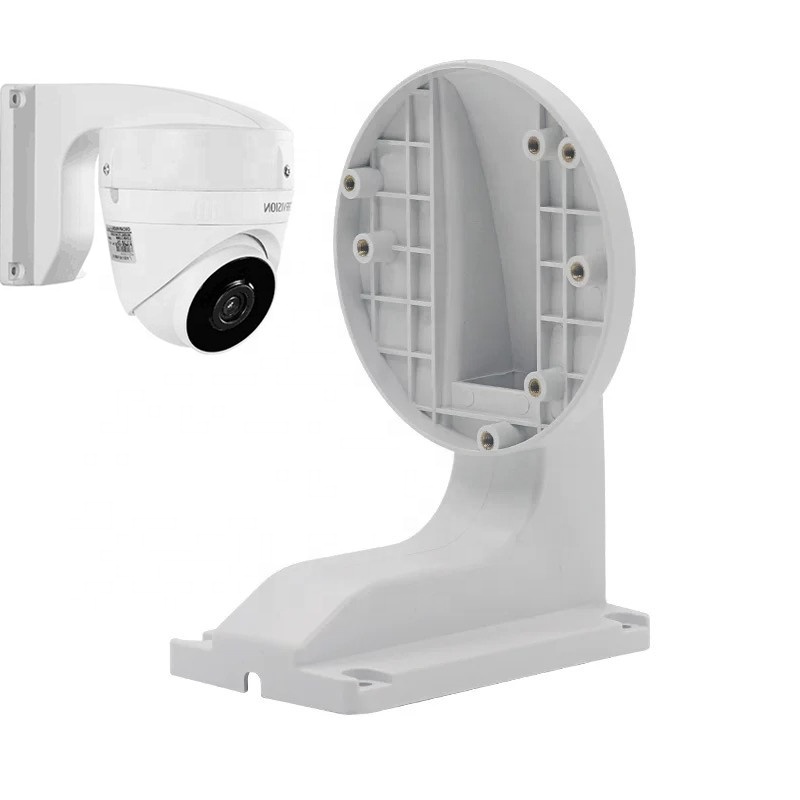 1258B Plastic CCTV Dome Bracket and Wall Mount Bracket and Cctv Camera Bracket for Hikvision Camera