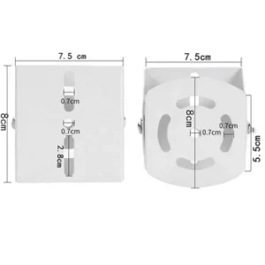 Security Semi-fixed Mounting Bracket And CCTV Accessories And CCTV Camera Duckbill Bracket Or Stand