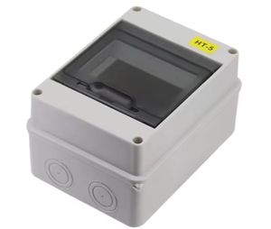 IP65 Outdoor Electrical Box ABS Plastic Watertight Case For Cable Connections & Junction Distribution