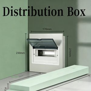 Indoor Concealed PZ30 Distribution Box Electrical Junction Enclosure