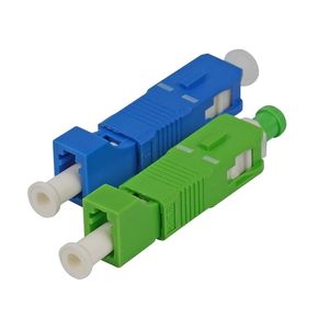 LC Female To SC/APC Male Hybrid Flange Fiber Optic Adapters