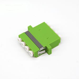 LC-LC Multimode OM5 Duplex Plastic Fiber Optic Adapter